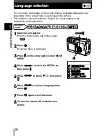 Предварительный просмотр 27 страницы Olympus C60 - C60 6MP Digital Camera Reference Manual