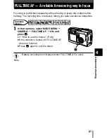 Предварительный просмотр 62 страницы Olympus C60 - C60 6MP Digital Camera Reference Manual