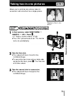 Предварительный просмотр 74 страницы Olympus C60 - C60 6MP Digital Camera Reference Manual