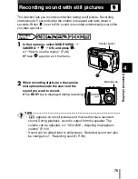 Предварительный просмотр 76 страницы Olympus C60 - C60 6MP Digital Camera Reference Manual