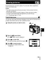 Предварительный просмотр 102 страницы Olympus C60 - C60 6MP Digital Camera Reference Manual