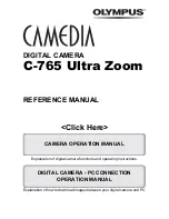 Предварительный просмотр 1 страницы Olympus C765 - 4MP Digital Camera Reference Manual