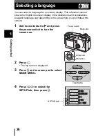 Предварительный просмотр 27 страницы Olympus C765 - 4MP Digital Camera Reference Manual