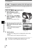 Предварительный просмотр 73 страницы Olympus C765 - 4MP Digital Camera Reference Manual