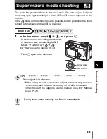 Предварительный просмотр 84 страницы Olympus C765 - 4MP Digital Camera Reference Manual