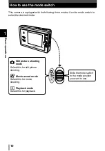 Preview for 10 page of Olympus CAMEDIA AZ-2 ZOOM Advanced Manual