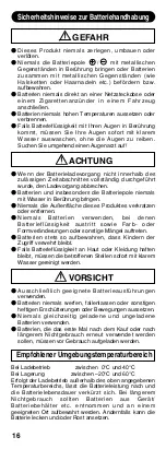 Preview for 16 page of Olympus Camedia B-20LPB Instructions Manual