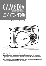 Предварительный просмотр 1 страницы Olympus CAMEDIA C-1 Zoom Reference Manual