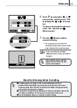 Предварительный просмотр 25 страницы Olympus CAMEDIA C-1 Zoom Reference Manual