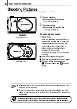 Предварительный просмотр 30 страницы Olympus CAMEDIA C-1 Zoom Reference Manual