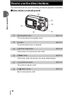 Preview for 12 page of Olympus CAMEDIA C-170 Advanced Manual