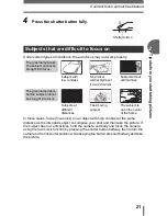 Предварительный просмотр 21 страницы Olympus CAMEDIA C-170 Advanced Manual