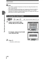 Предварительный просмотр 24 страницы Olympus CAMEDIA C-170 Advanced Manual