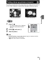 Предварительный просмотр 33 страницы Olympus CAMEDIA C-170 Advanced Manual