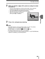 Предварительный просмотр 39 страницы Olympus CAMEDIA C-170 Advanced Manual