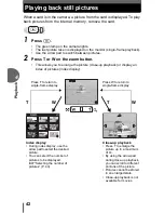Предварительный просмотр 42 страницы Olympus CAMEDIA C-170 Advanced Manual
