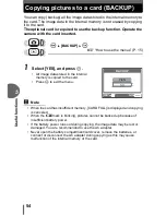 Предварительный просмотр 54 страницы Olympus CAMEDIA C-170 Advanced Manual