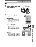 Предварительный просмотр 83 страницы Olympus CAMEDIA C-170 Advanced Manual