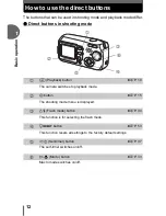 Preview for 12 page of Olympus CAMEDIA C-180 Advanced Manual