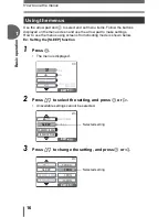 Preview for 16 page of Olympus CAMEDIA C-180 Advanced Manual