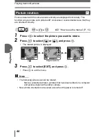 Предварительный просмотр 44 страницы Olympus CAMEDIA C-180 Advanced Manual