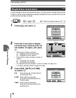 Предварительный просмотр 70 страницы Olympus CAMEDIA C-180 Advanced Manual