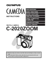 Preview for 1 page of Olympus CAMEDIA C-2020 Zoom Instructions Manual