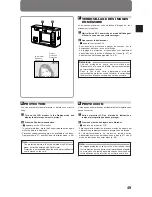 Предварительный просмотр 49 страницы Olympus Camedia C-21 Instructions Manual