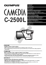 Предварительный просмотр 1 страницы Olympus Camedia C-2500L Instructions Manual