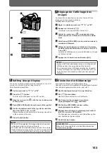 Предварительный просмотр 163 страницы Olympus Camedia C-2500L Instructions Manual