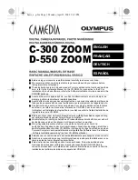 Предварительный просмотр 1 страницы Olympus Camedia C-300 ZOOM Manual