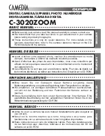 Olympus CAMEDIA C-3020 Zoom Basic Manual preview