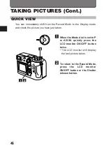 Предварительный просмотр 46 страницы Olympus CAMEDIA C-3030ZOOM Instructions Manual