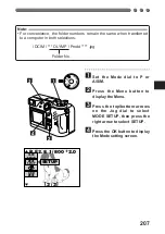 Предварительный просмотр 207 страницы Olympus CAMEDIA C-3030ZOOM Instructions Manual