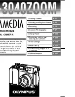 Preview for 1 page of Olympus CAMEDIA C-3040 Zoom Instructions Manual