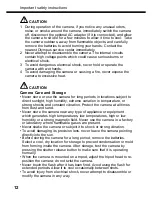 Preview for 12 page of Olympus CAMEDIA C-3040 Zoom Instructions Manual