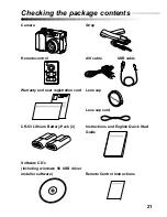 Предварительный просмотр 21 страницы Olympus CAMEDIA C-3040 Zoom Instructions Manual