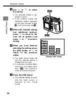 Предварительный просмотр 44 страницы Olympus CAMEDIA C-3040 Zoom Instructions Manual