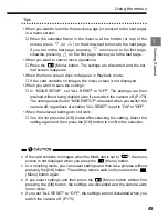 Предварительный просмотр 45 страницы Olympus CAMEDIA C-3040 Zoom Instructions Manual