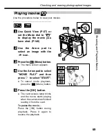 Предварительный просмотр 69 страницы Olympus CAMEDIA C-3040 Zoom Instructions Manual