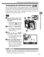 Предварительный просмотр 71 страницы Olympus CAMEDIA C-3040 Zoom Instructions Manual