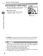 Предварительный просмотр 74 страницы Olympus CAMEDIA C-3040 Zoom Instructions Manual