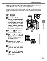 Предварительный просмотр 135 страницы Olympus CAMEDIA C-3040 Zoom Instructions Manual