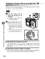 Предварительный просмотр 142 страницы Olympus CAMEDIA C-3040 Zoom Instructions Manual