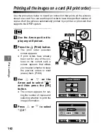 Предварительный просмотр 162 страницы Olympus CAMEDIA C-3040 Zoom Instructions Manual