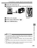 Предварительный просмотр 203 страницы Olympus CAMEDIA C-3040 Zoom Instructions Manual