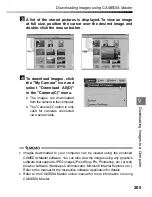 Предварительный просмотр 205 страницы Olympus CAMEDIA C-3040 Zoom Instructions Manual