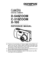 Preview for 2 page of Olympus CAMEDIA C-310 Zoom Reference Manual