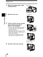 Предварительный просмотр 21 страницы Olympus CAMEDIA C-310 Zoom Reference Manual