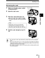 Предварительный просмотр 22 страницы Olympus CAMEDIA C-310 Zoom Reference Manual